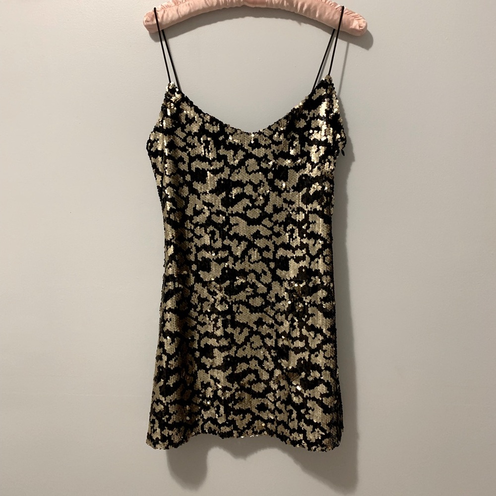 Superdown Bryanna sequin mini dress